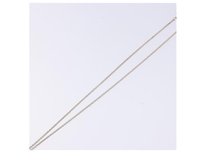 Autre Marque Collana Cuore Aperto TIFFANY&Co. Argento Ag925 Auth am8914 - vista 5
