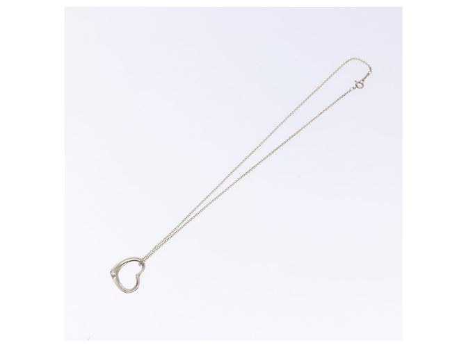 Autre Marque Collana Cuore Aperto TIFFANY&Co. Argento Ag925 Auth am8914 - vista 8