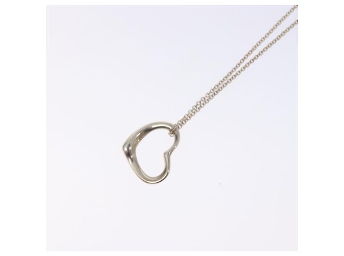 Autre Marque Collana Cuore Aperto TIFFANY&Co. Argento Ag925 Auth am8914 - vista 9