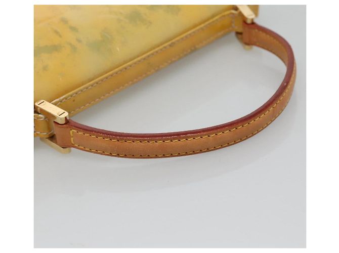 LOUIS VUITTON Borsa a mano Spring Street Monogram Vernis Grigio M91029 LV Auth 140857 - vista 7