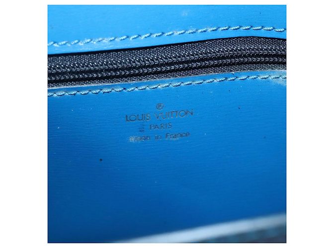 LOUIS VUITTON Epi Pochette Arche Borsa a Spalla Blu M52575 LV Auth ep10558 - vista 18