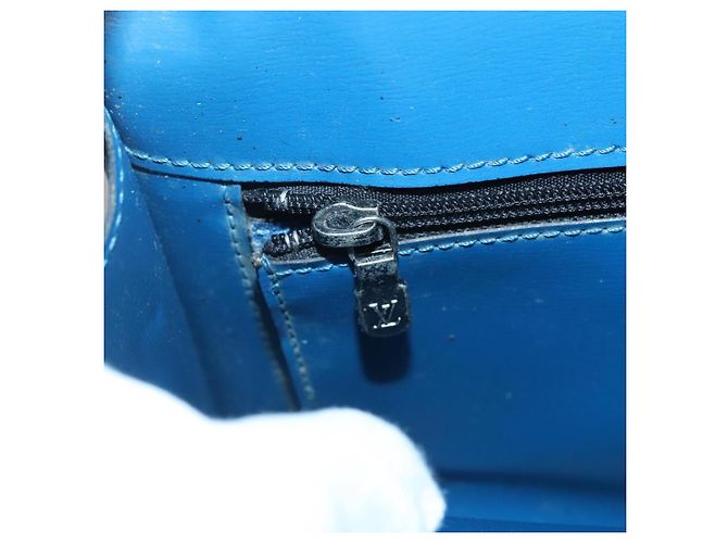 LOUIS VUITTON Epi Pochette Arche Borsa a Spalla Blu M52575 LV Auth ep10558 - vista 19