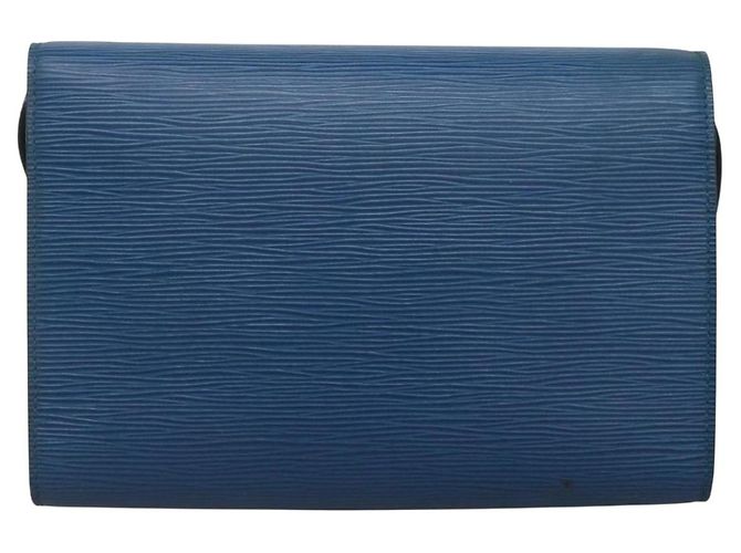 LOUIS VUITTON Epi Pochette Arche Borsa a Spalla Blu M52575 LV Auth ep10558 - vista 2