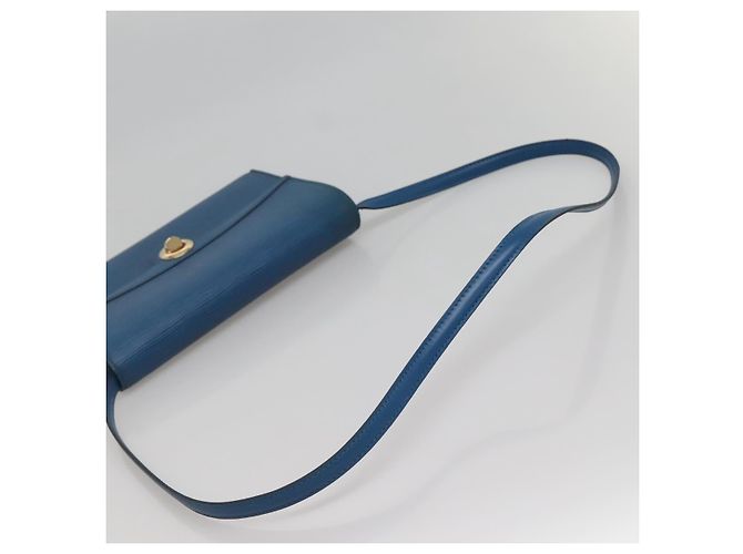 LOUIS VUITTON Epi Pochette Arche Borsa a Spalla Blu M52575 LV Auth ep10558 - vista 7