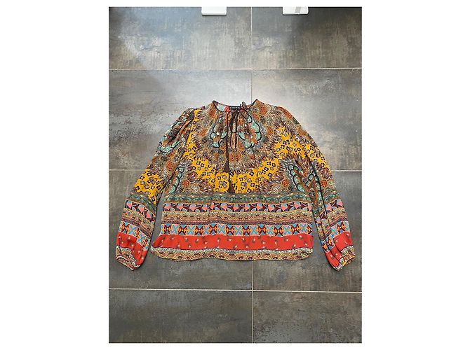 Blusa Etro in seta multicolore - vista 2