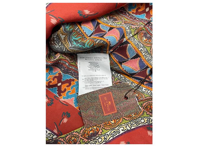 Blusa Etro in seta multicolore - vista 4