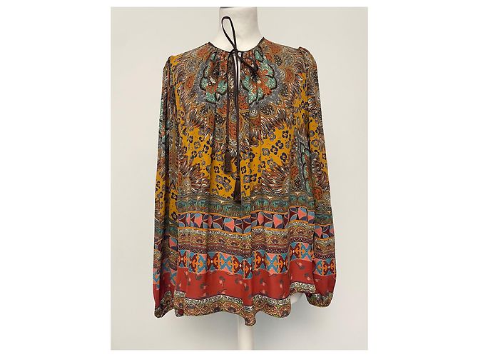 Blusa Etro in seta multicolore - vista 6