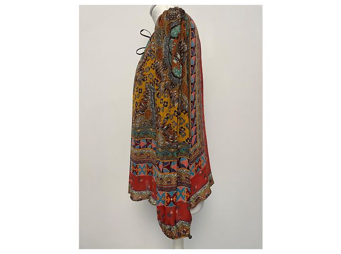 Blusa Etro in seta multicolore - vista 7