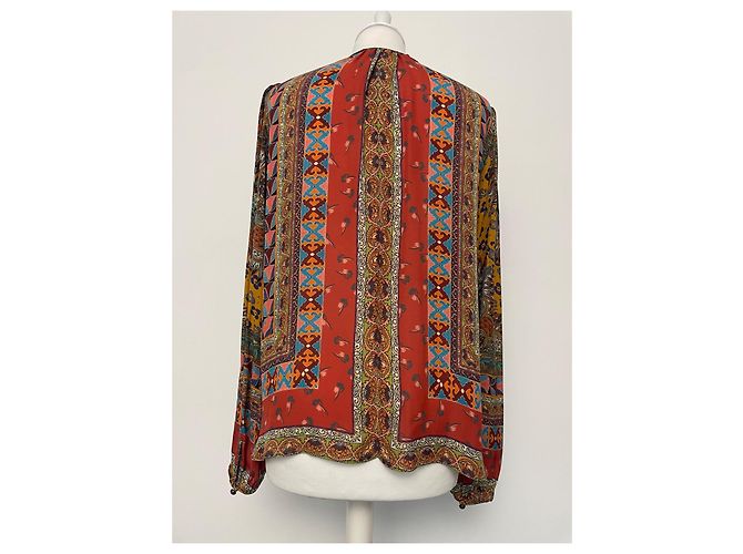 Blusa Etro in seta multicolore - vista 8