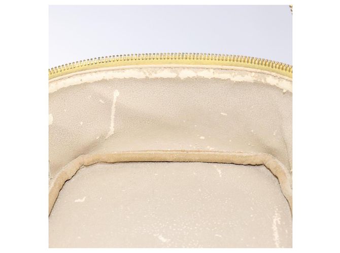 Pochette Vanity CHANEL COCO Mark in Pelle Caviar Oro Giallo CC Auth fm4842 D'oro - vista 20