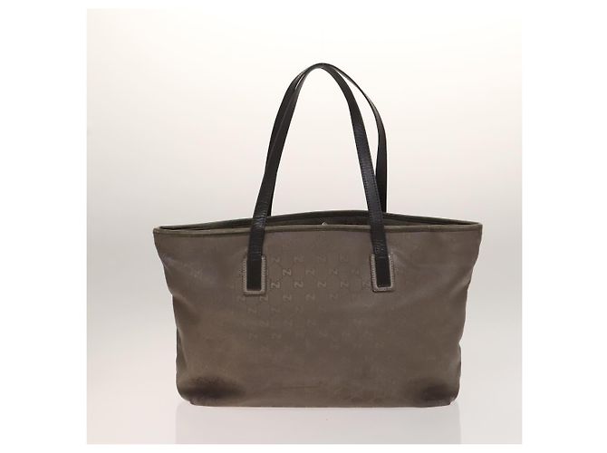 Borsa a Spalla GG Canvas Gucci 2Set Beige Argento Auth gh661 - vista 11