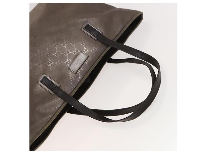Borsa a Spalla GG Canvas Gucci 2Set Beige Argento Auth gh661 - vista 13