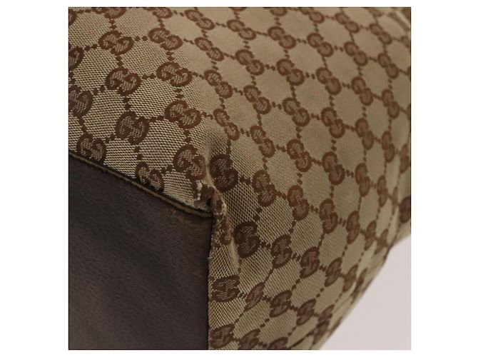 Borsa a Spalla GG Canvas Gucci 2Set Beige Argento Auth gh661 - vista 8