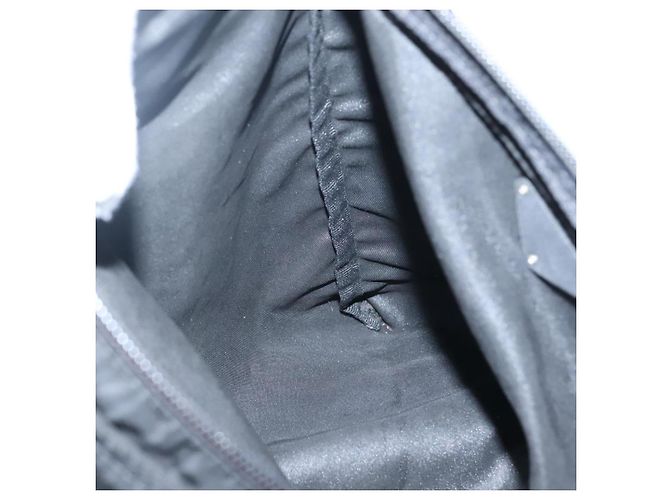 Borsa a Spalla PRADA Nylon Nero Argento Autentica ep10576 - vista 20