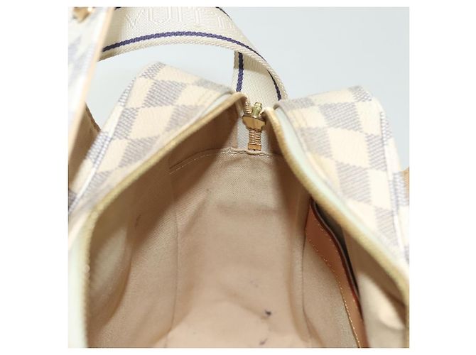 LOUIS VUITTON Borsa a Spalla Naviglio Damier Azur N51189 LV Auth 138759 - vista 23