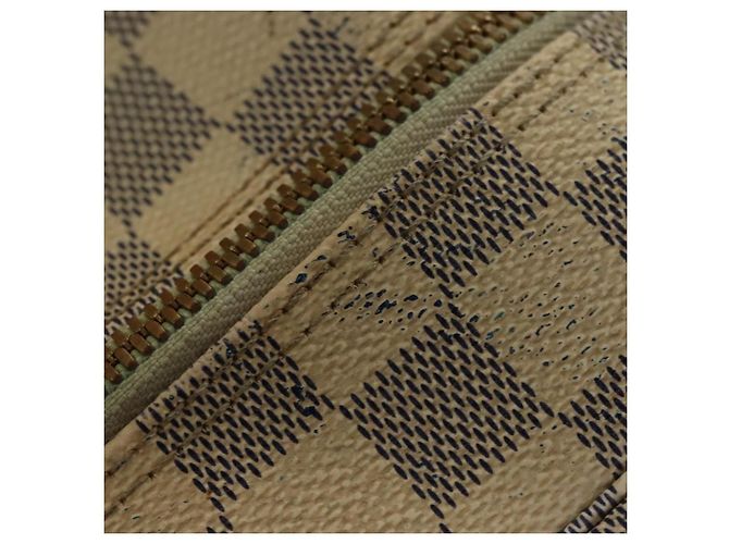 LOUIS VUITTON Borsa a Spalla Naviglio Damier Azur N51189 LV Auth 138759 - vista 9