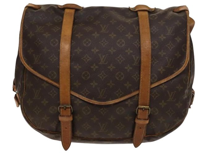 LOUIS VUITTON Borsa a Spalla Monogram Saumur 43 M42252 LV Auth am8948 Monogramma - vista 13