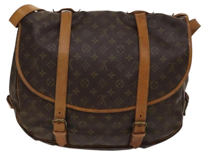 LOUIS VUITTON Borsa a Spalla Monogram Saumur 43 M42252 LV Auth am8948 Monogramma - vista 2