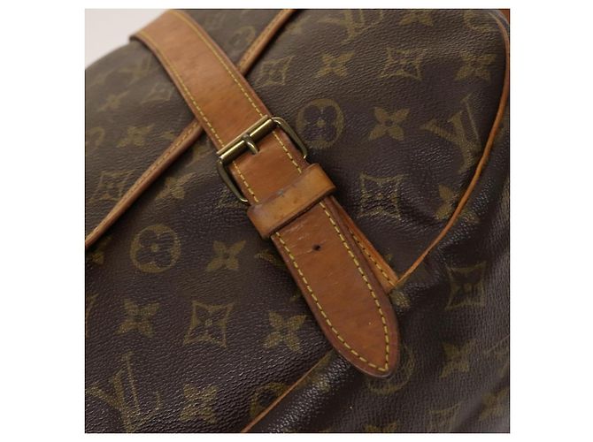 LOUIS VUITTON Borsa a Spalla Monogram Saumur 43 M42252 LV Auth am8948 Monogramma - vista 20