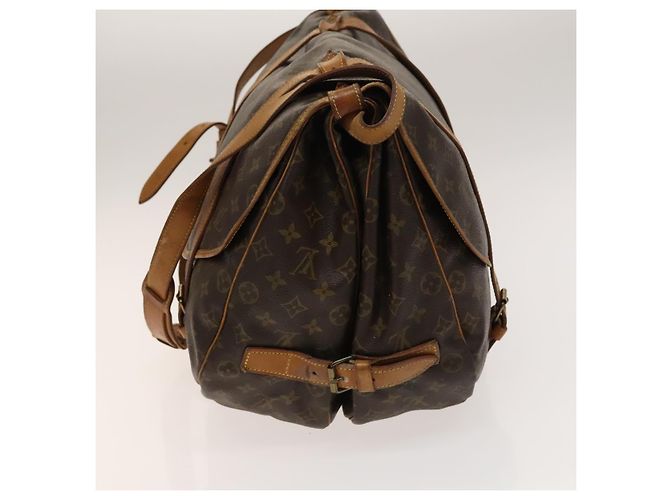 LOUIS VUITTON Borsa a Spalla Monogram Saumur 43 M42252 LV Auth am8948 Monogramma - vista 3