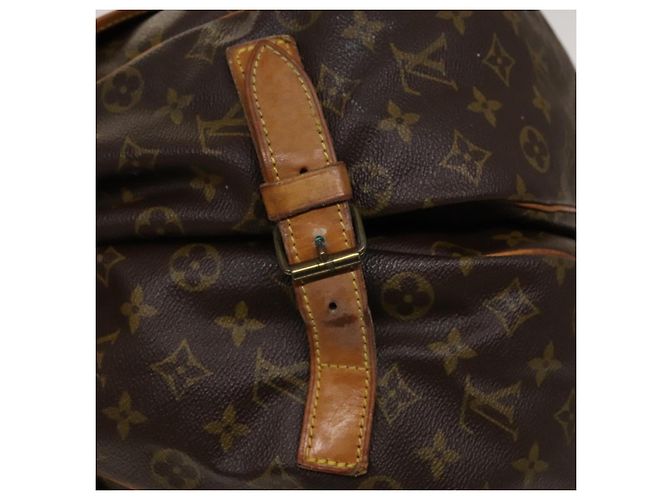 LOUIS VUITTON Borsa a Spalla Monogram Saumur 43 M42252 LV Auth am8948 Monogramma - vista 8