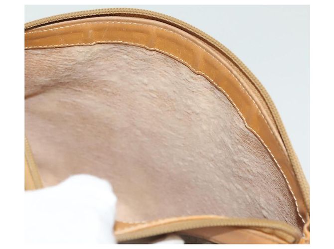 GUCCI Micro GG Supreme Shoulder Bag PVC Beige Gold Auth ki5912 Golden - view 22