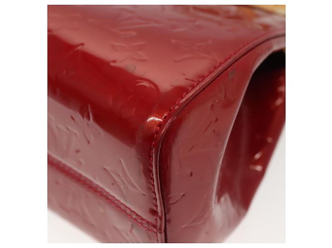LOUIS VUITTON Borsa a Mano Monogram Vernis Brea PM Rossa M91623 LV Auth ep10407 Rosso - Ansicht 19