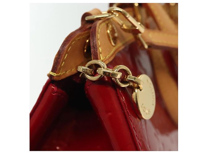 LOUIS VUITTON Borsa a Mano Monogram Vernis Brea PM Rossa M91623 LV Auth ep10407 Rosso - Ansicht 20
