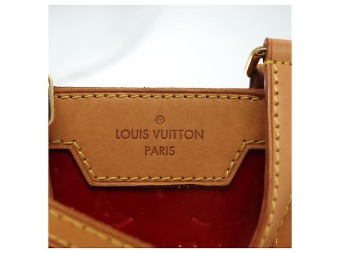 LOUIS VUITTON Borsa a Mano Monogram Vernis Brea PM Rossa M91623 LV Auth ep10407 Rosso - Ansicht 21