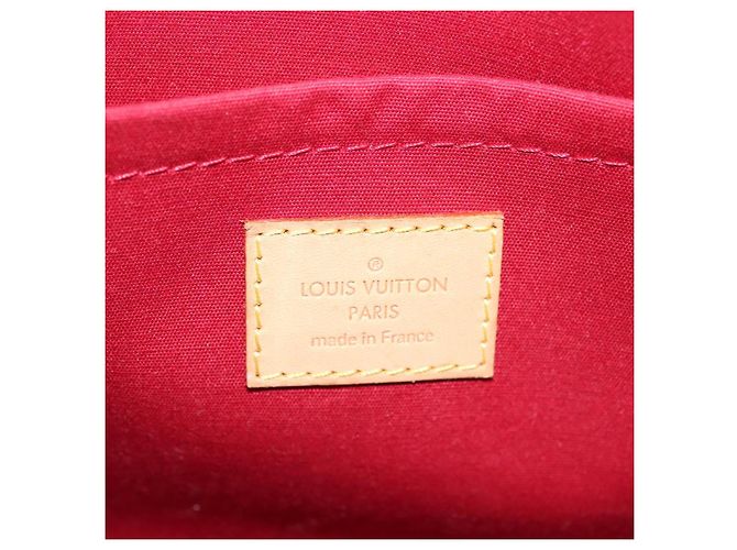 LOUIS VUITTON Borsa a Mano Monogram Vernis Brea PM Rossa M91623 LV Auth ep10407 Rosso - Ansicht 22