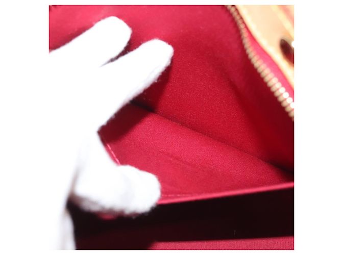 LOUIS VUITTON Borsa a Mano Monogram Vernis Brea PM Rossa M91623 LV Auth ep10407 Rosso - Ansicht 25