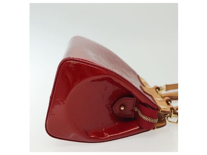 LOUIS VUITTON Borsa a Mano Monogram Vernis Brea PM Rossa M91623 LV Auth ep10407 Rosso - vista 3