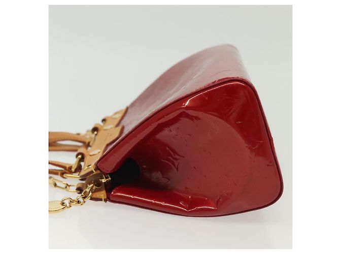 LOUIS VUITTON Borsa a Mano Monogram Vernis Brea PM Rossa M91623 LV Auth ep10407 Rosso - vista 4