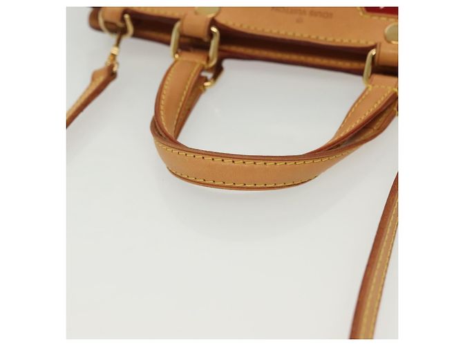 LOUIS VUITTON Borsa a Mano Monogram Vernis Brea PM Rossa M91623 LV Auth ep10407 Rosso - vista 8