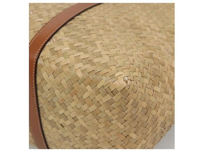 Tote Bag Studs aus Stroh Beige Auth BA5421 Jimmy Choo - Ansicht 15