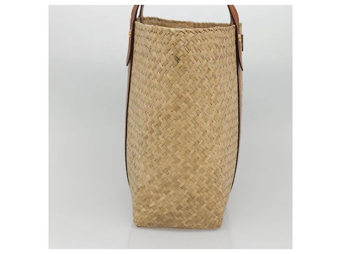 Tote Bag Studs aus Stroh Beige Auth BA5421 Jimmy Choo - Ansicht 3