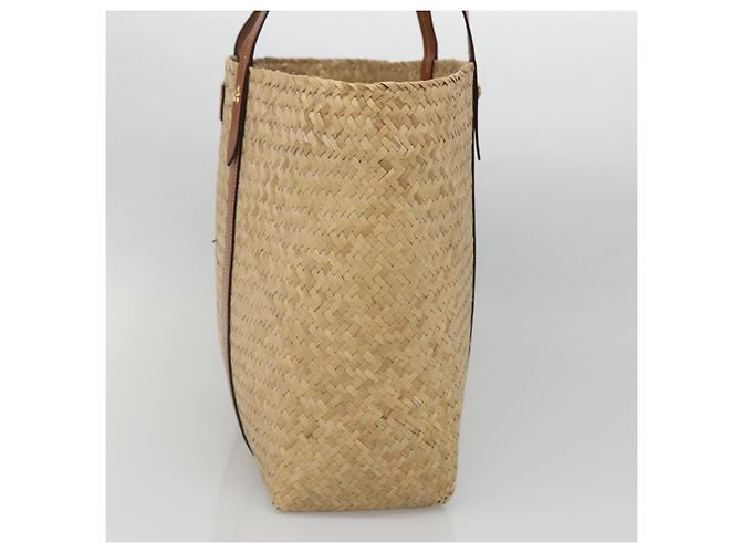 Tote Bag Studs aus Stroh Beige Auth BA5421 Jimmy Choo - Ansicht 4