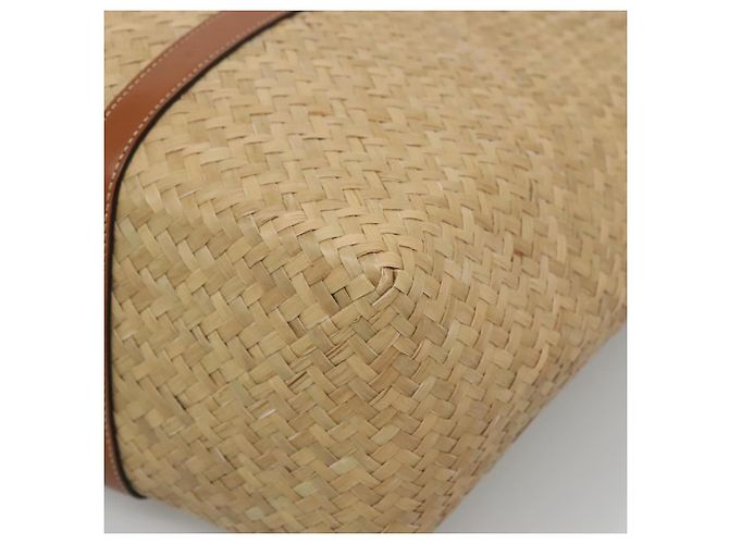 Tote Bag Studs aus Stroh Beige Auth BA5421 Jimmy Choo - Ansicht 9