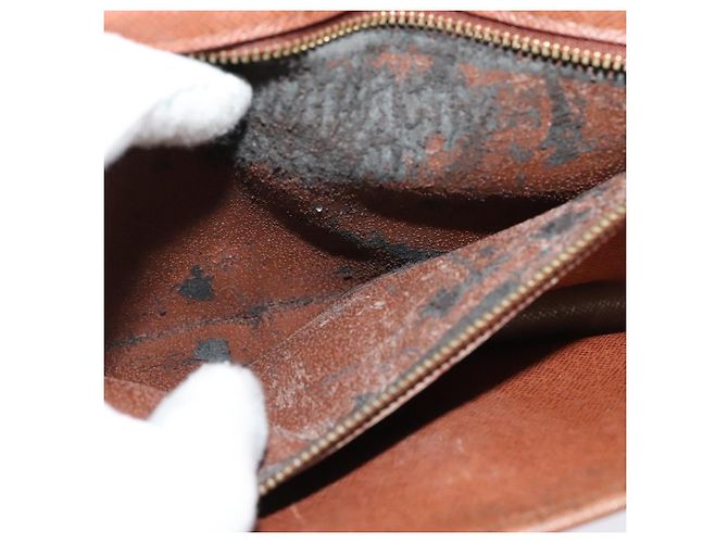 LOUIS VUITTON Borsa a Spalla Monogram Bordeaux 24 M51798 LV Auth BA5524 Monogramma - vista 11