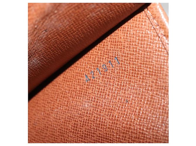 LOUIS VUITTON Borsa a Spalla Monogram Bordeaux 24 M51798 LV Auth BA5524 Monogramma - vista 12