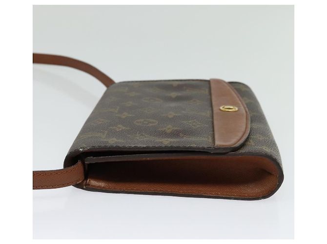 LOUIS VUITTON Borsa a Spalla Monogram Bordeaux 24 M51798 LV Auth BA5524 Monogramma - vista 3