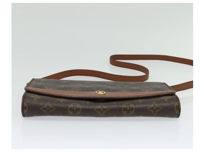 LOUIS VUITTON Borsa a Spalla Monogram Bordeaux 24 M51798 LV Auth BA5524 Monogramma - vista 5