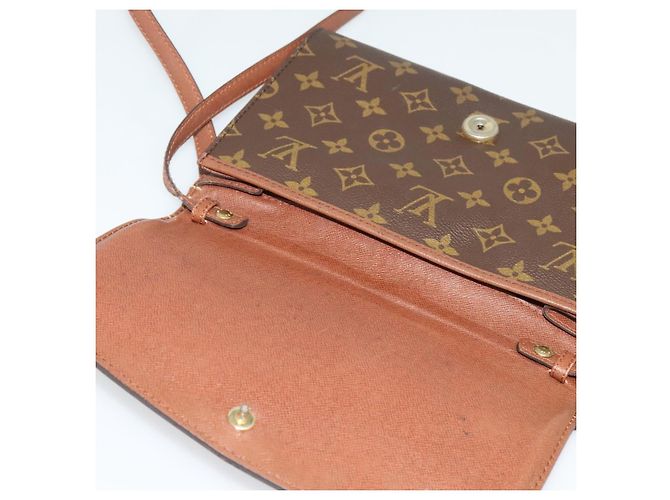 LOUIS VUITTON Borsa a Spalla Monogram Bordeaux 24 M51798 LV Auth BA5524 Monogramma - vista 9