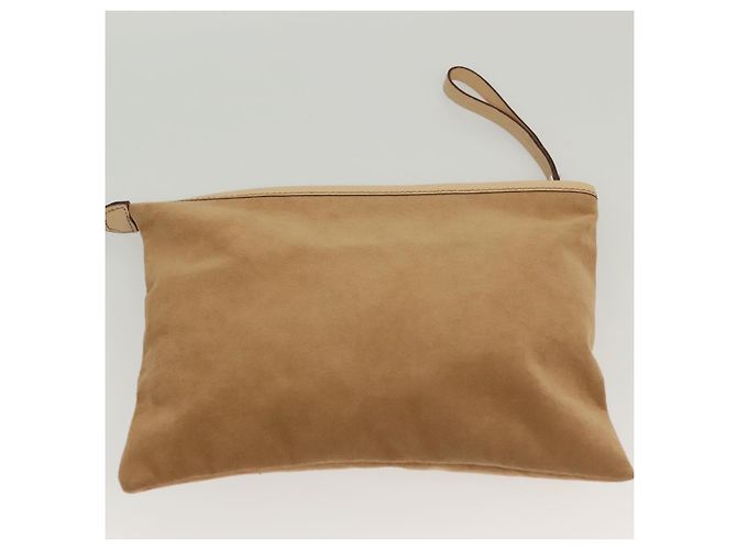 Borsa Tote Salvatore Ferragamo in vinile marrone Auth BA5417 - vista 20