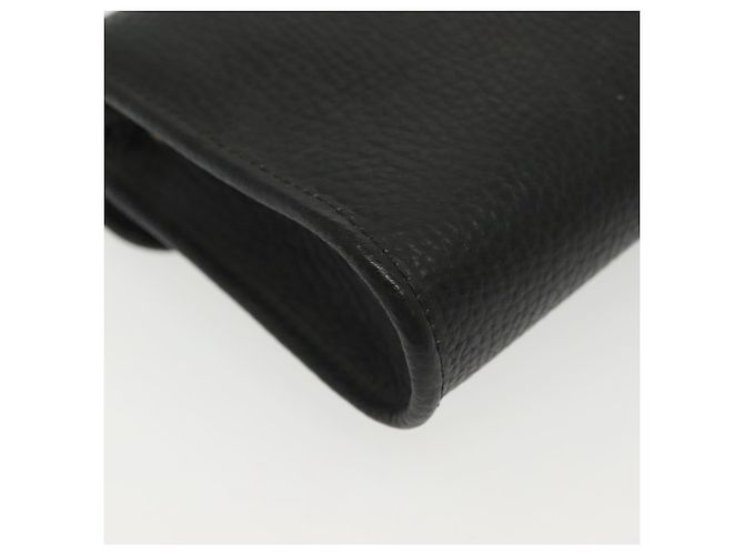 Borsa a Spalla Christian Dior in Pelle Nera Oro Auth 135165 Nero D'oro - vista 15