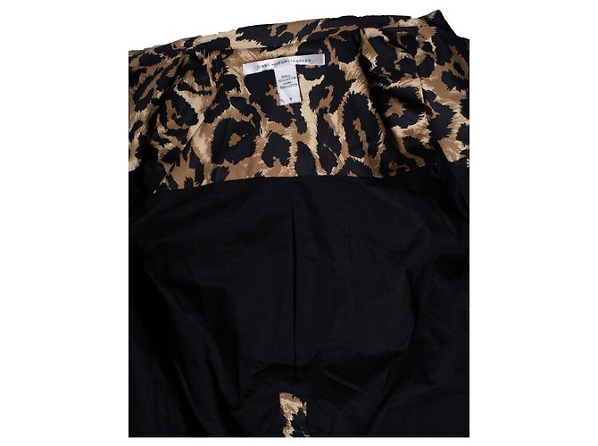 Autre Marque Trench coat de estampado de leopardo de Diane Von Furstenberg Castaño - vista 5