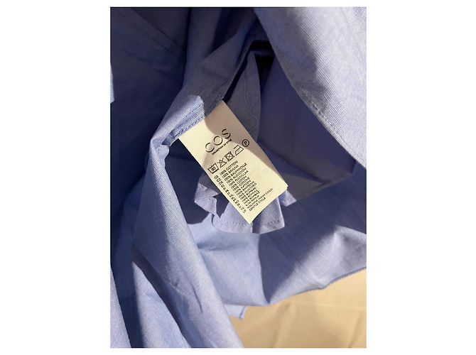 Túnica Cos Azul Claro de Algodón - vista 5