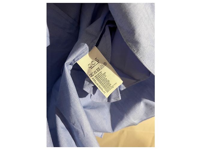 Túnica Cos Azul Claro de Algodón - vista 6