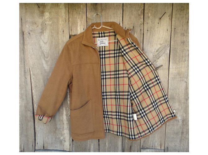Burberry Wolljacke Hellbraun - Ansicht 4