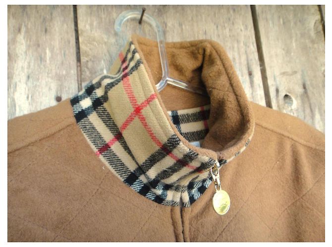 Burberry Wolljacke Hellbraun - Ansicht 8